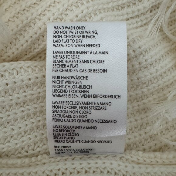 Steele Cream Montreux Sweater NWT, Size M - Picture 17 of 17